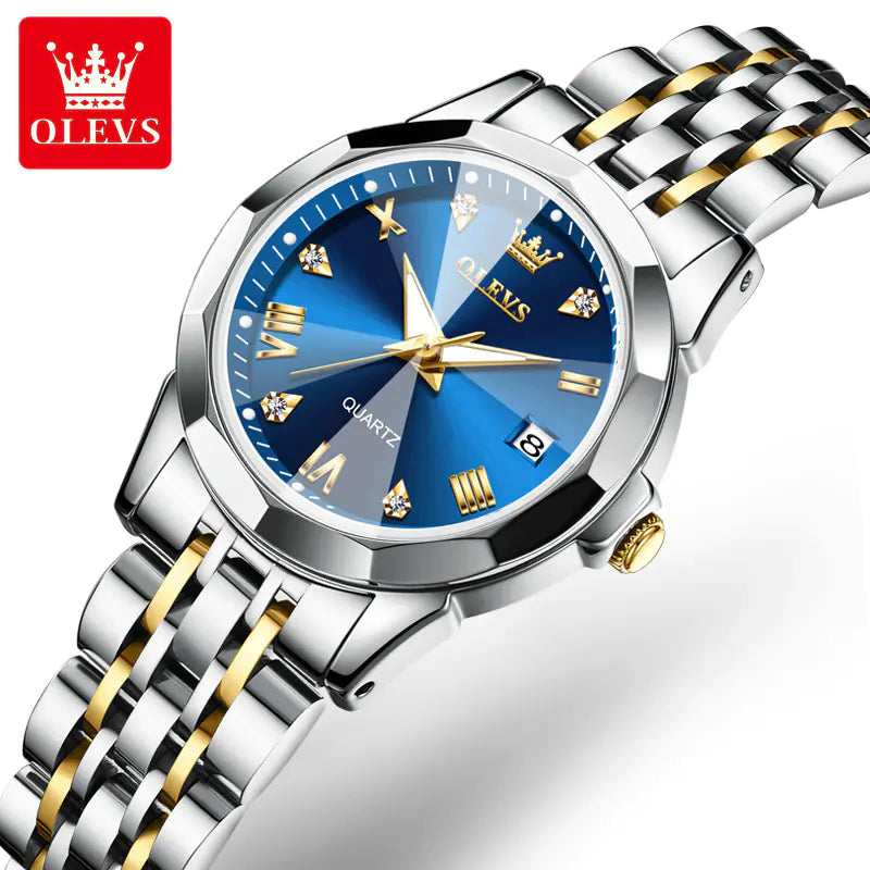 2024 New Oli Shi Brand Retro Quartz Women's hWatc