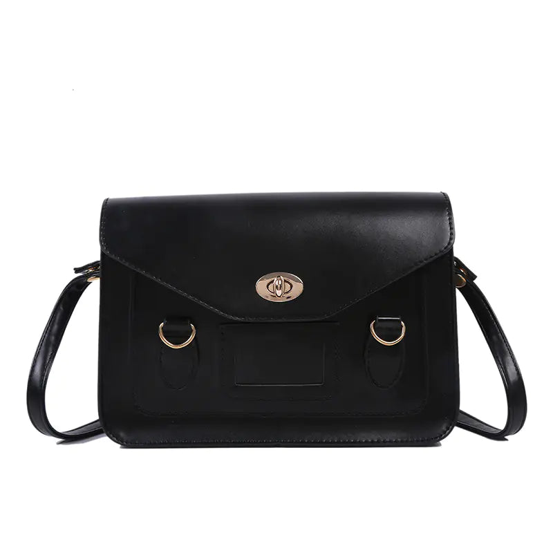 Retro Hong Kong Style All-Match Messenger Bag