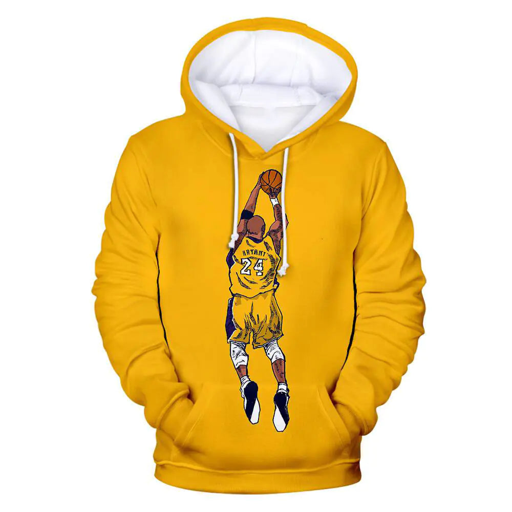Kobe Bryant 3D Printed Hoodie for All Ages