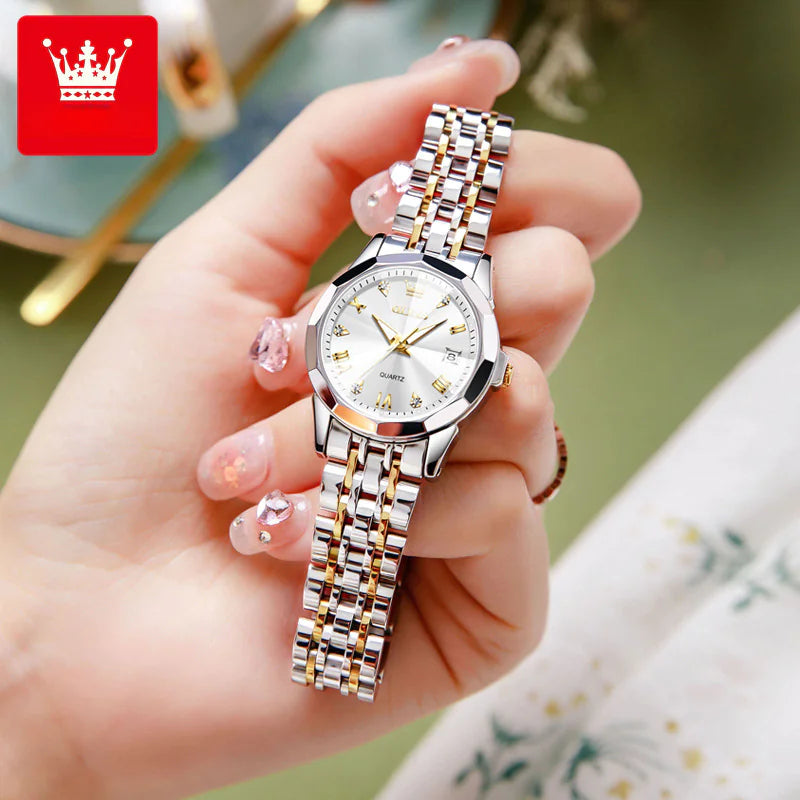 2024 New Oli Shi Brand Retro Quartz Women's hWatc
