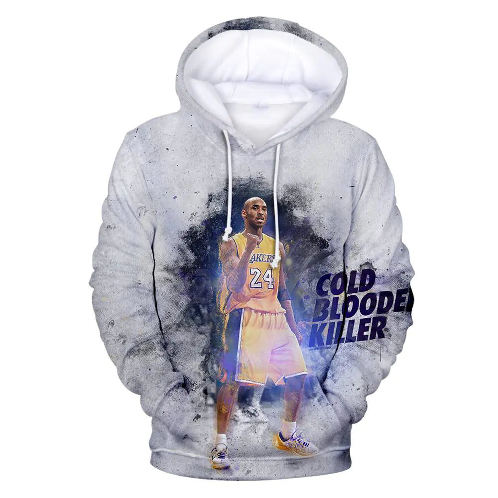 Kobe Bryant 3D Printed Hoodie for All Ages