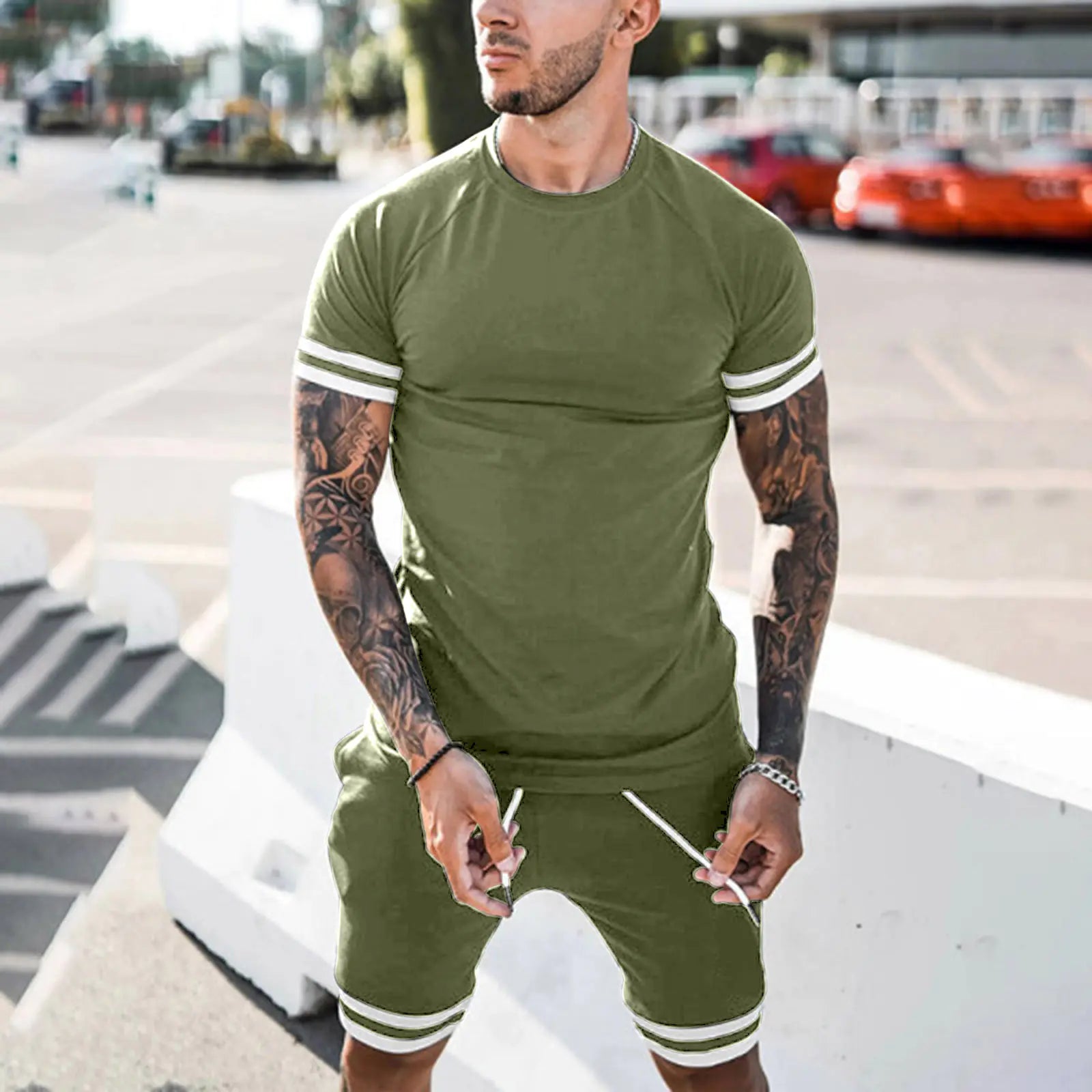 European American Sports Fashion Casual Suits