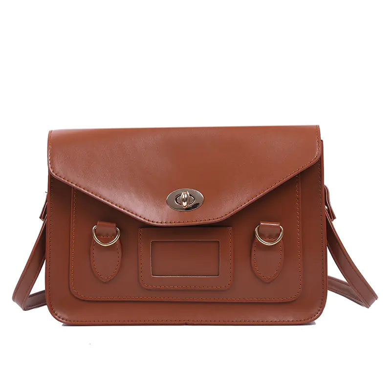 Retro Hong Kong Style All-Match Messenger Bag