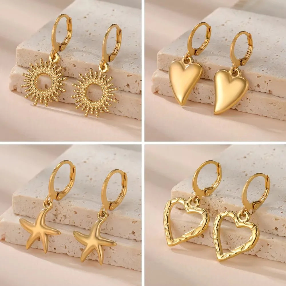 Fashion Stainless Steel Earrings