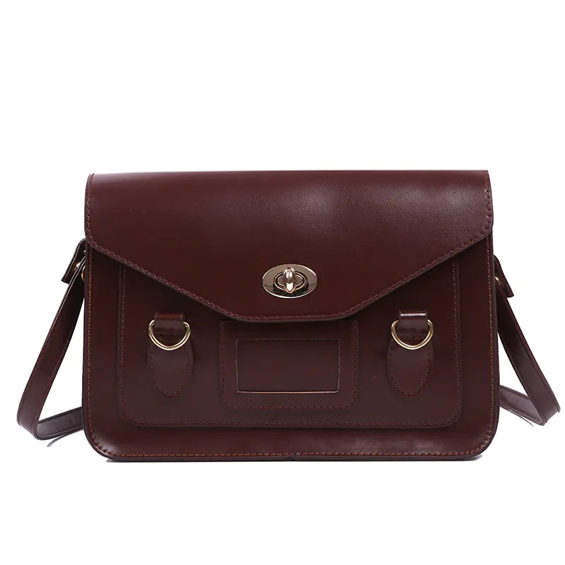 Retro Hong Kong Style All-Match Messenger Bag