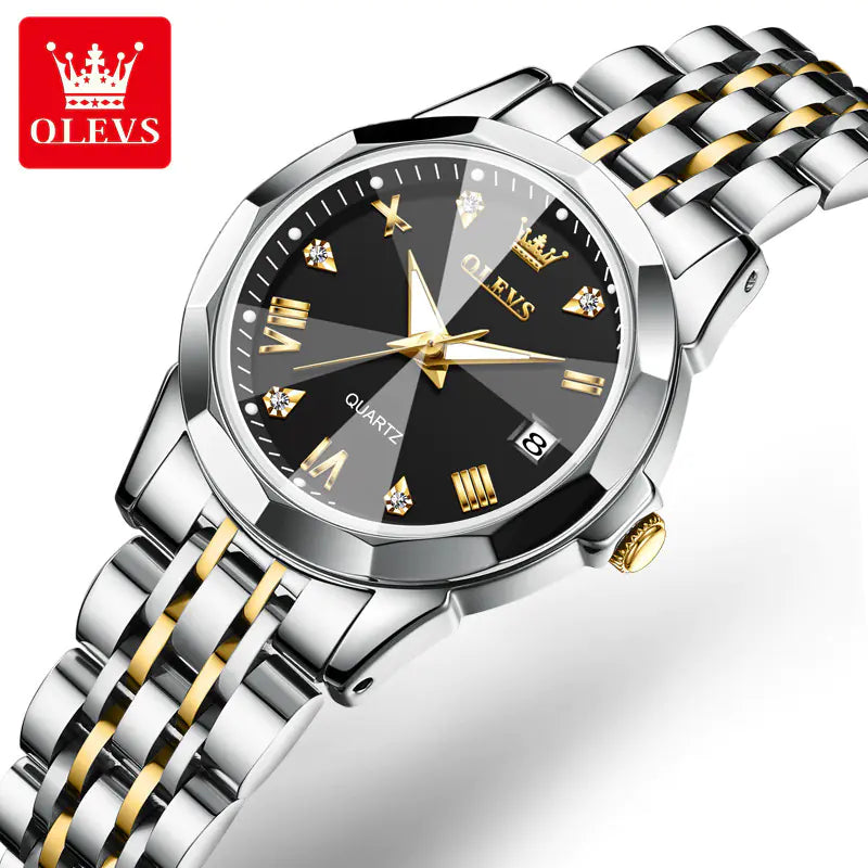 2024 New Oli Shi Brand Retro Quartz Women's hWatc