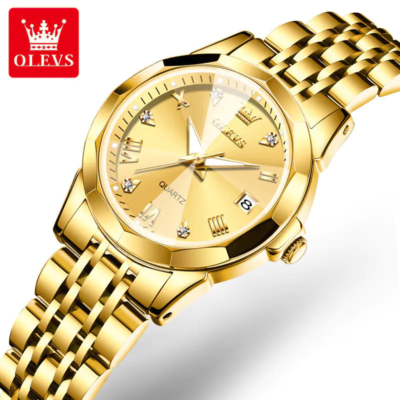 2024 New Oli Shi Brand Retro Quartz Women's hWatc
